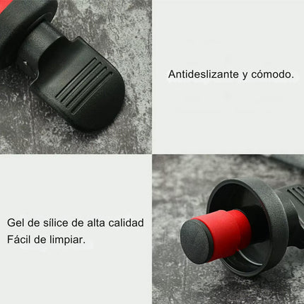 4 Tapones Reutilizables Corchos Botellas Vidrio Vino Tapa