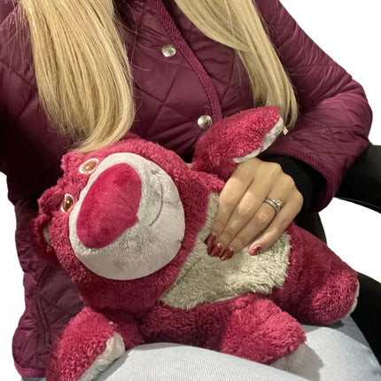 Peluche Oso Lotso para Cólicos Menstruales y Calentador Manos para Niños