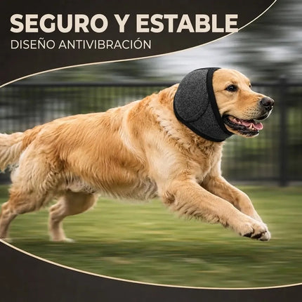 Orejeras Elasticas Perros Proteccion Ruido Capucha Baño
