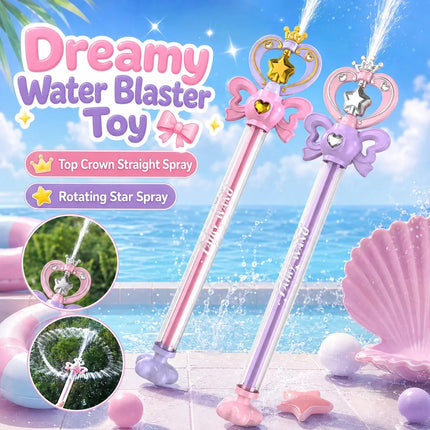 Pistola Agua Varita Magica Hada Juguete Alberca Playa Niña