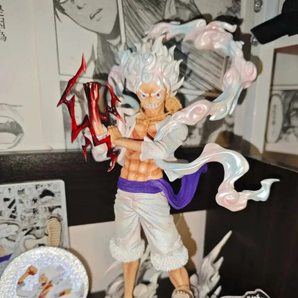 Figura Coleccionable De Luffy Gear 5 Nika One Piece Anime