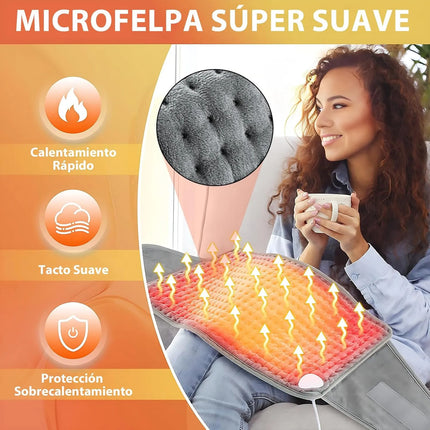 Faja Termica Digital Dolor Lumbar Espalda Con Temporizador
