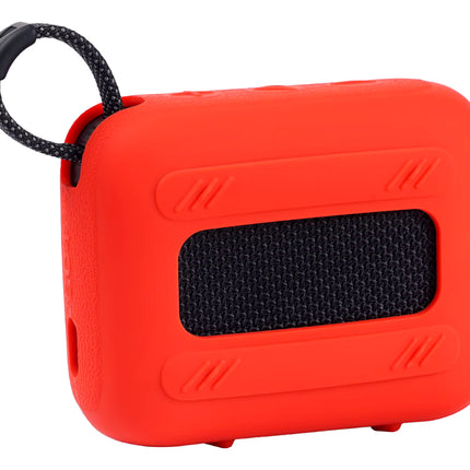 Funda Silicona Case Protectora Y Gancho Para Bocina Jbl Go 4