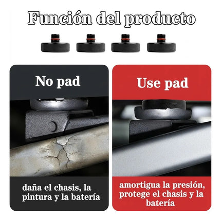 Almohadilla Elevacion Gato Tesla Model 3 Y S X Juniper Goma