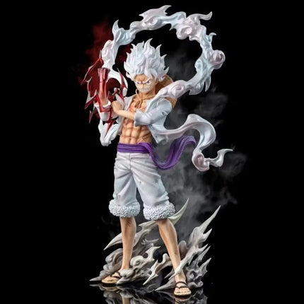 Figura Coleccionable De Luffy Gear 5 Nika One Piece Anime
