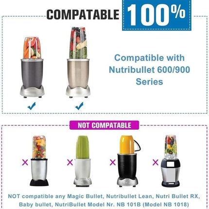 2 Anillos De Repuesto Para Licuadora Nutribullet 600w 900w