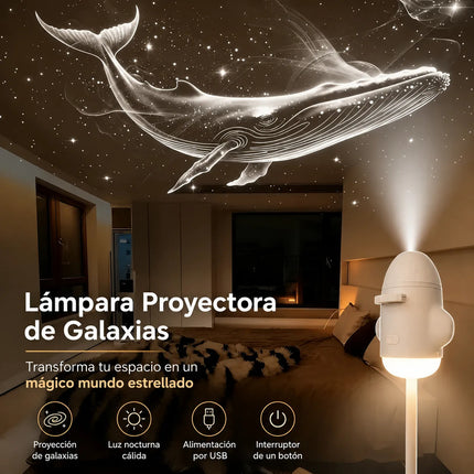 Proyector Galaxia Lampara Espacio 12 Discos Intercambiables