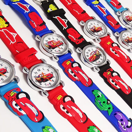 Reloj Infantil Rayo Lighting Mcqueen Disney Regalo Animado