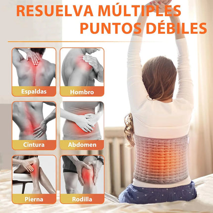 Faja Termica Digital Dolor Lumbar Espalda Con Temporizador