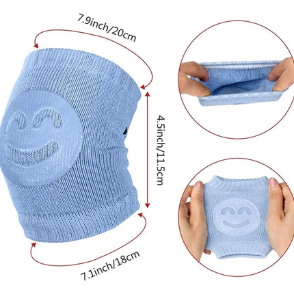 Rodilleras Para Bebé Gateo Antideslizante Protector Algodón