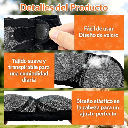 Orejeras Elasticas Perros Proteccion Ruido Capucha Baño