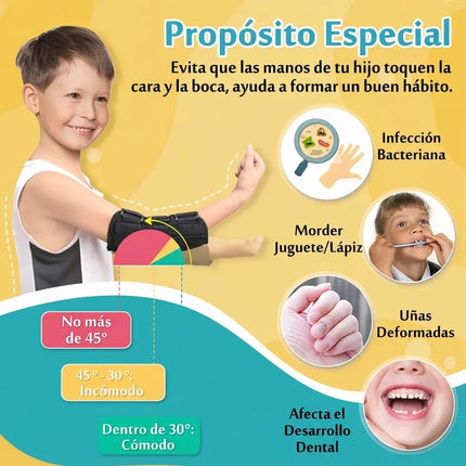 Inmovilizador Codo Infantil Niños Soporte Brazo Pediátrico