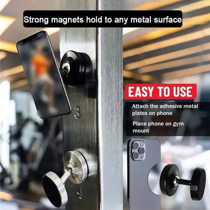 Soporte Magnético Para Celular Rotación 360° Auto Gym Vlogs