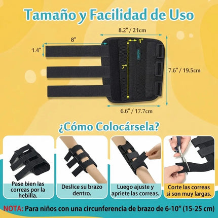 Inmovilizador Codo Infantil Niños Soporte Brazo Pediátrico