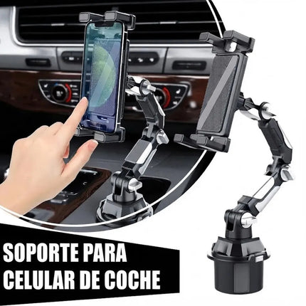 Soporte Universal De Ipad Celular Para Carro Brazo Largo Gps