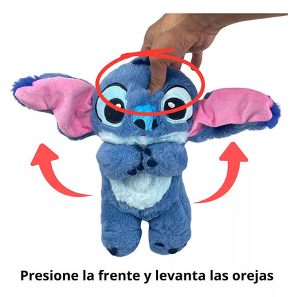 Peluche Stitch Respirador para Bebes y Adultos para Ansiedad Dormir
