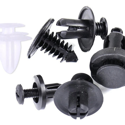 100 Clip Variados Tuerca Tornillo Grapa Automotriz Tablaroca