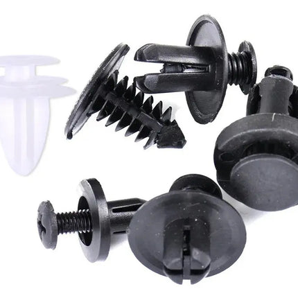 100 Clip Variados Tuerca Tornillo Grapa Automotriz Tablaroca