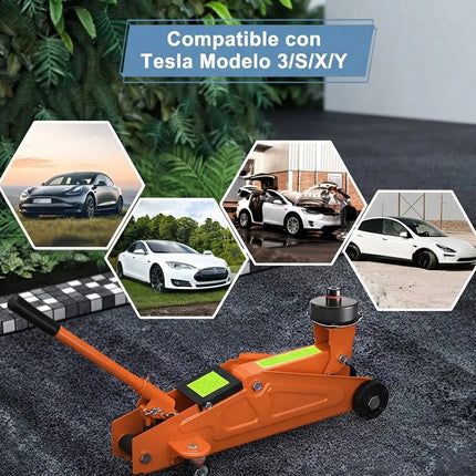 Almohadilla Elevacion Gato Tesla Model 3 Y S X Juniper Goma