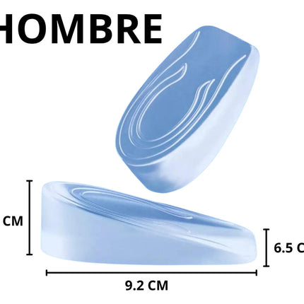 Plantilla Aumenta Estatura Zapato Talonera Invisible Altura