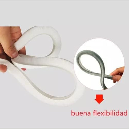 10m Tira Sellado Cepillo Cinta Polvera Puerta Ventana 9x15mm
