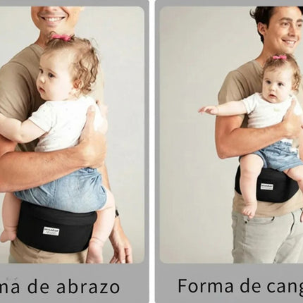 Cangurera Cintura Soporte Peso Ergonómico Bebes Niño Canguro