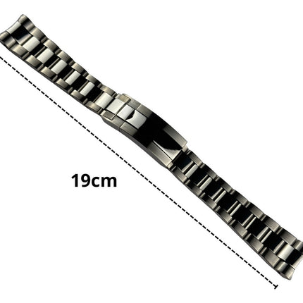 Correa Acero Inoxidable Para Rolex Daytona Sup Mgt 20mm Lujo
