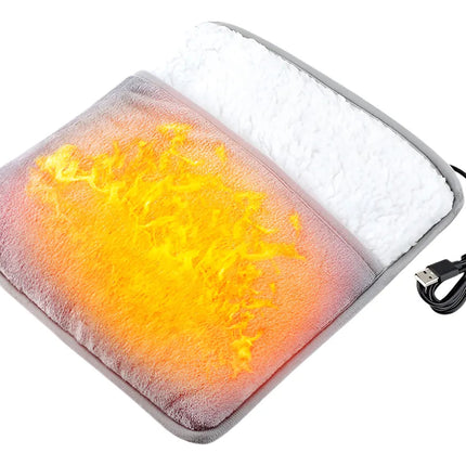 Calentador Cojín Térmico Pies Manos Invierno Frío Usb Hogar