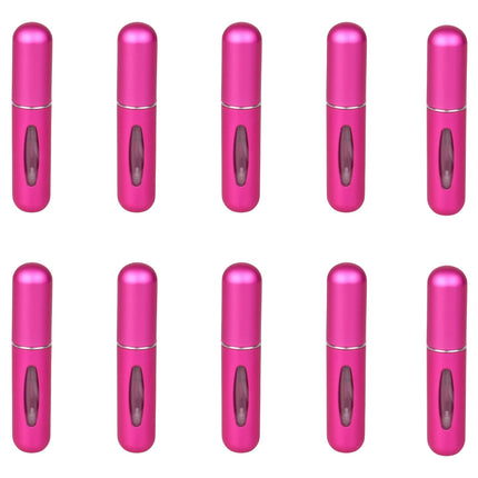 10 Pzas Botella Viaje Para Perfume Spray Recargable Portátil