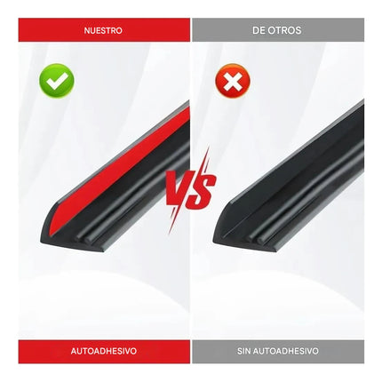 1m Tira De Sellado Para Ventana Carro Auto Goma V Adhesivo