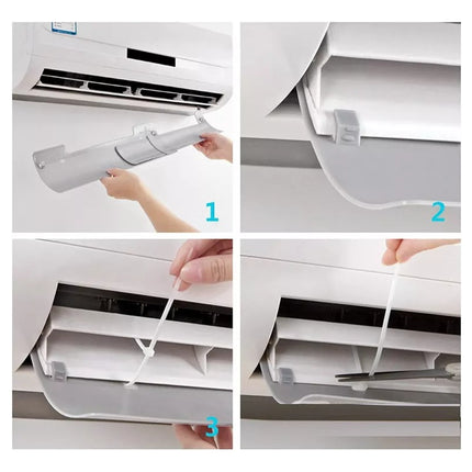 Cubierta Para Minisplit Deflector Viento Aire Acondicionado