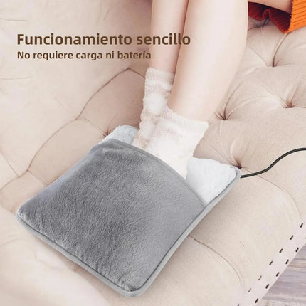Calentador Cojín Térmico Pies Manos Invierno Frío Usb Hogar
