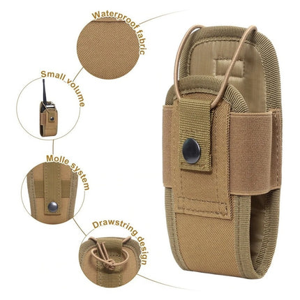 Funda Radio Walkie Talkie Celular Tactica Guardia Seguridad