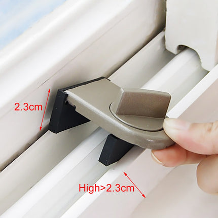2pzas Cerrojo Seguridad Antirrobo Puerta Ventana Corrediza