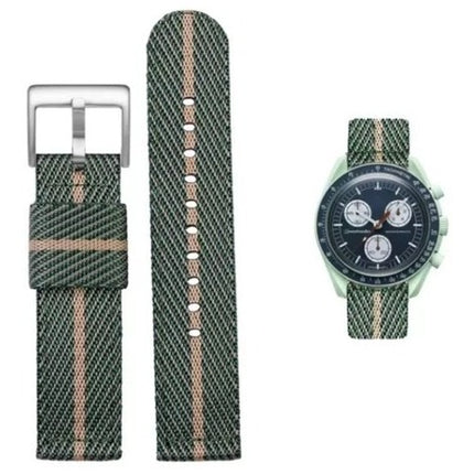 Correa Extensible Para Reloj Omega X Swatch Moonswatch Strap
