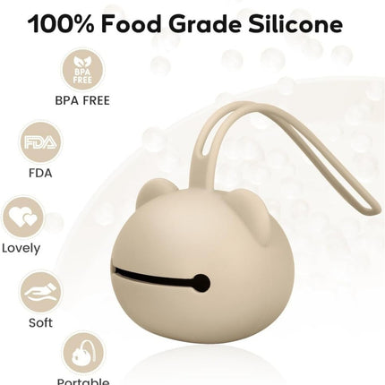 Estuche Para Guardar Chupones Antiperdida Bebes Y Niños