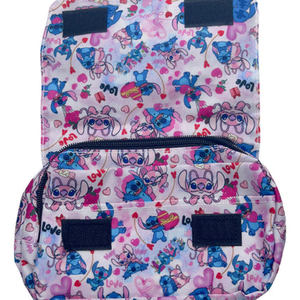 Lapicera Escolar Cosmetiquera Neceser Lilo Y Stitch Y Angel