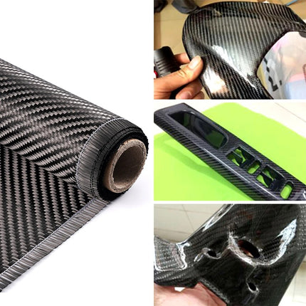 Rollo Tela Fibra De Carbono 3k 200gsm Pieza Carro Auto 30x60