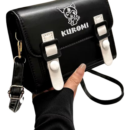 Bolso De Mano Kuromi, Bolso Negro Kawaii Cute