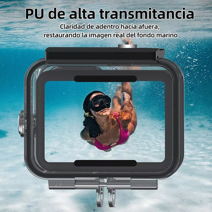 Carcasa Buceo Sumergible Waterproof Para Gopro 9 10 11 12 13