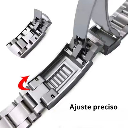 Correa Acero Inoxidable Para Rolex Daytona Sup Mgt 20mm Lujo