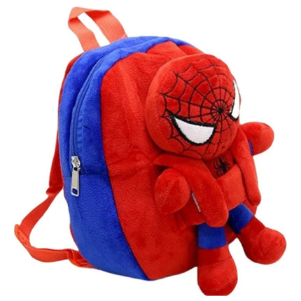 Mochila Para Niños De Spider-man Marvel Niños Con Peluche Desmontable Hombre Araña