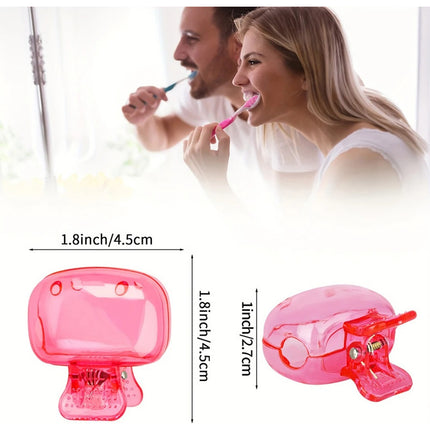 5 Pzs Clips Protectores Cabezal Cepillo De Dientes Viaje