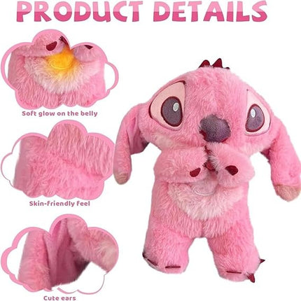 Peluche Novia Stitch Ángel Respirador Bebes Adultos Ansiedad