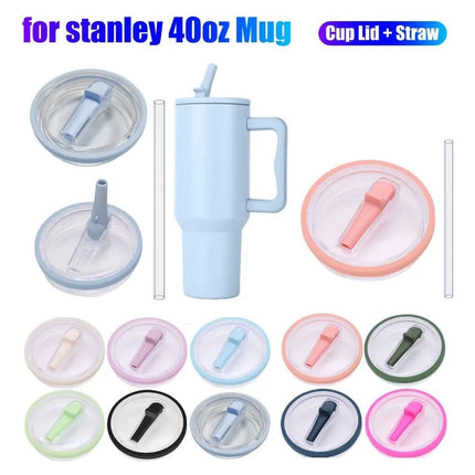 Tapadera Tapa Con Popote Para Vaso Termo Taza Stanley 40oz