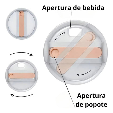 Tapadera De Repuesto Anti-salpicaduras Para Vaso Stanley40oz