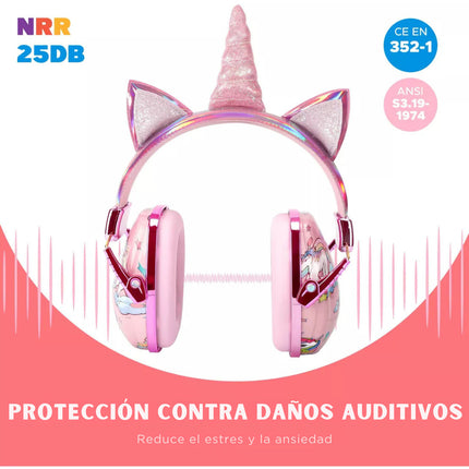 Orejeras Protector Aislante Ruido Para Niños Y Niñas Autismo