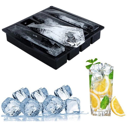 Molde Charola Para Hielo En Barra Mantequilla Rectangular