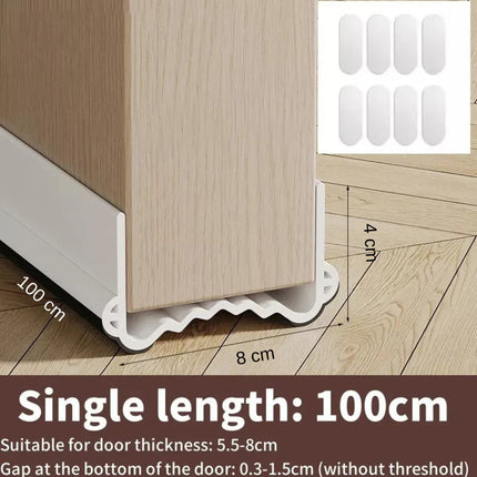 1m Guardapolvo Debajo Puerta Ancha Grande Empaque Hasta 8cm