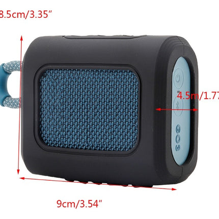 Funda De Silicona Protectora Mas Gancho Jbl Go 3
